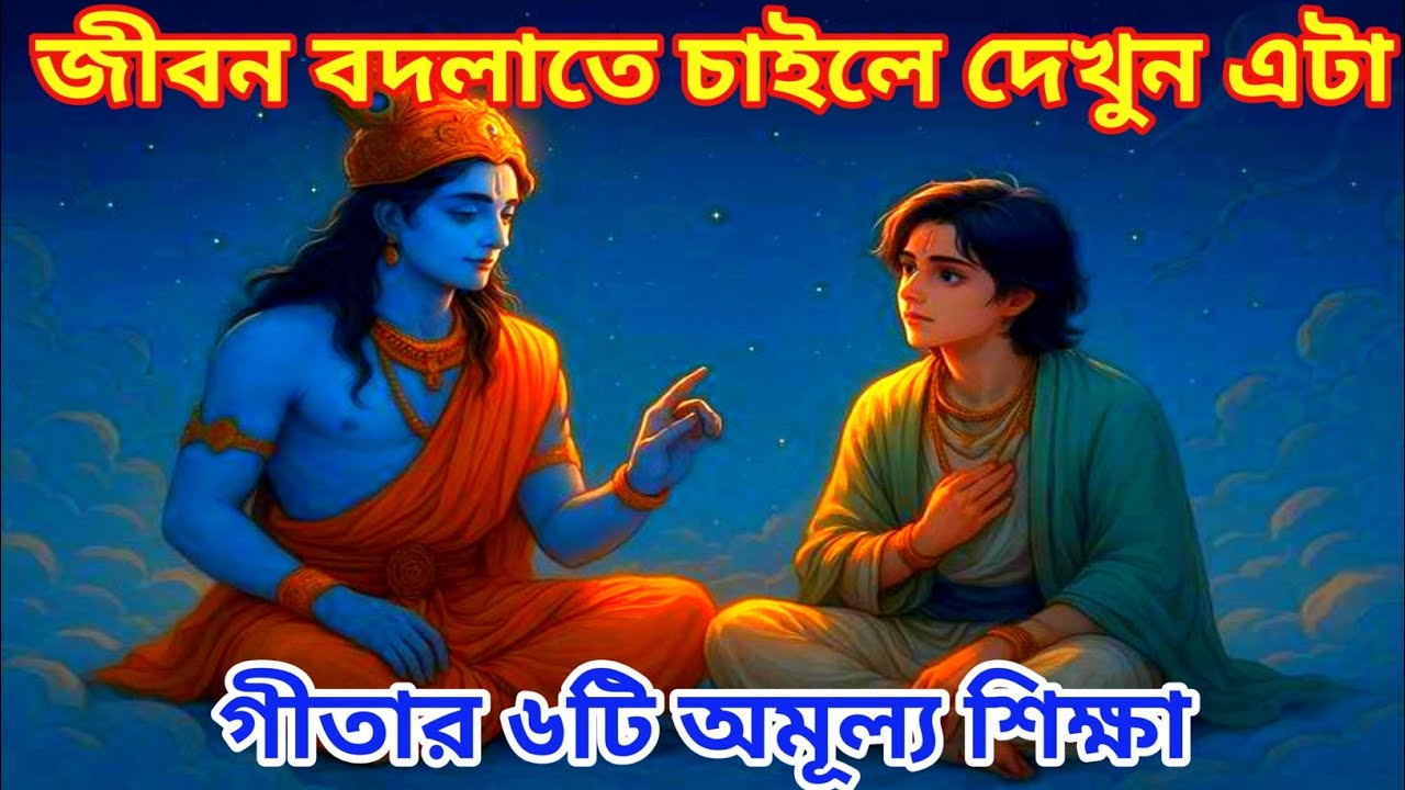 জীবনের কঠিন সময়ে মনে রাখুন ৬টি অমূল্য উপদেশ | বদলে দেবে তোমার ভাগ্য ও চিন্তাধারা