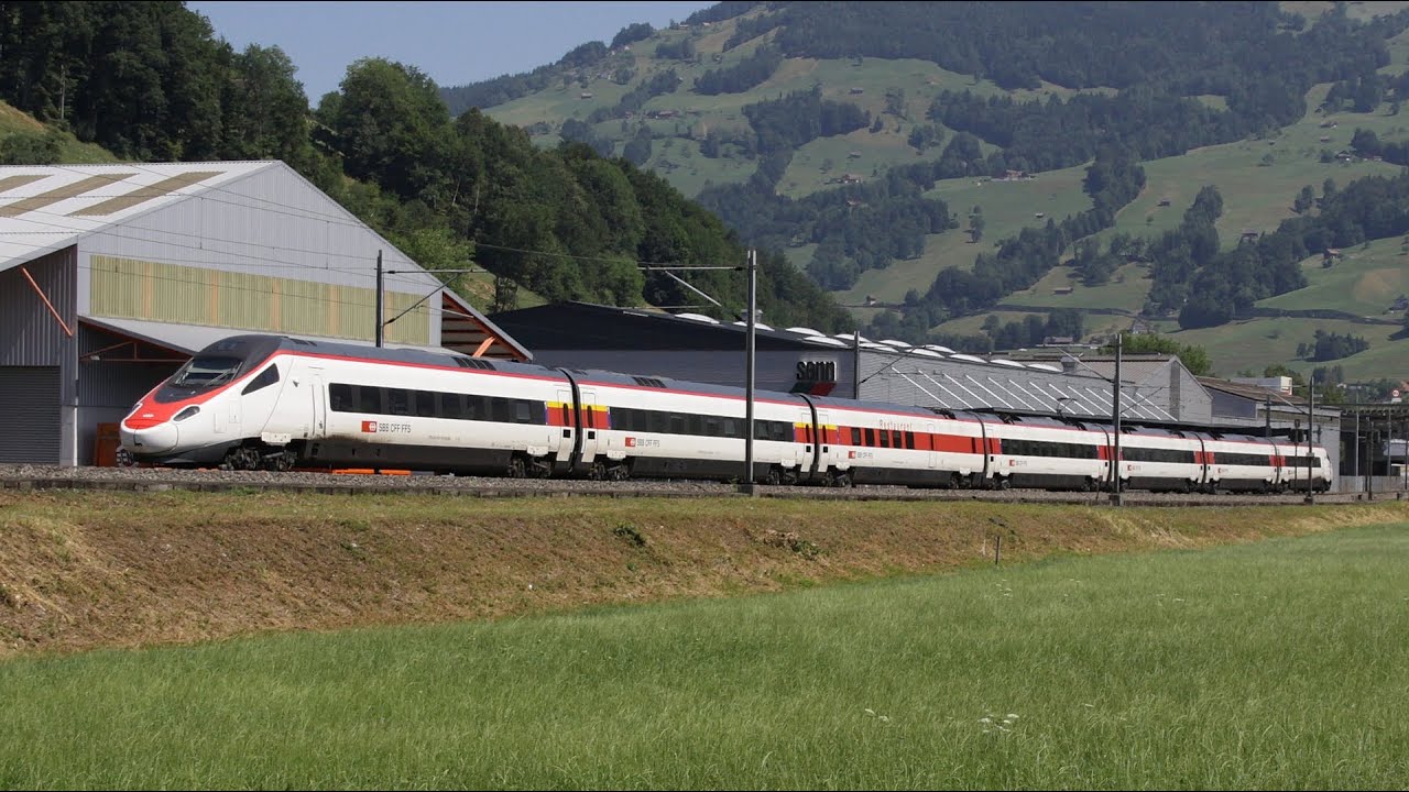 SBB CFF FFS | Rames automotrices RABe 503   |    FS | ElettroTreno Rapido ETR 610 (2016)
