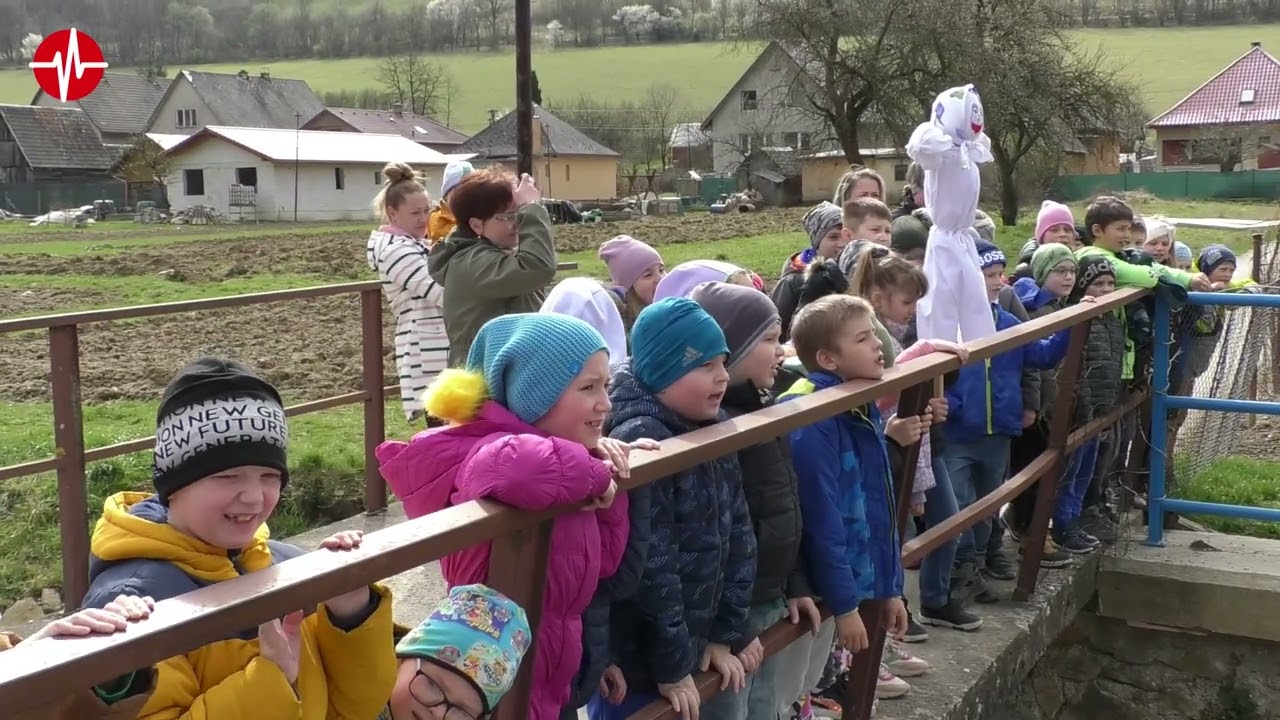 V Košeckom Podhradí pálili Morenu a vítali tak prichádzajúcu jar 27.3.2024