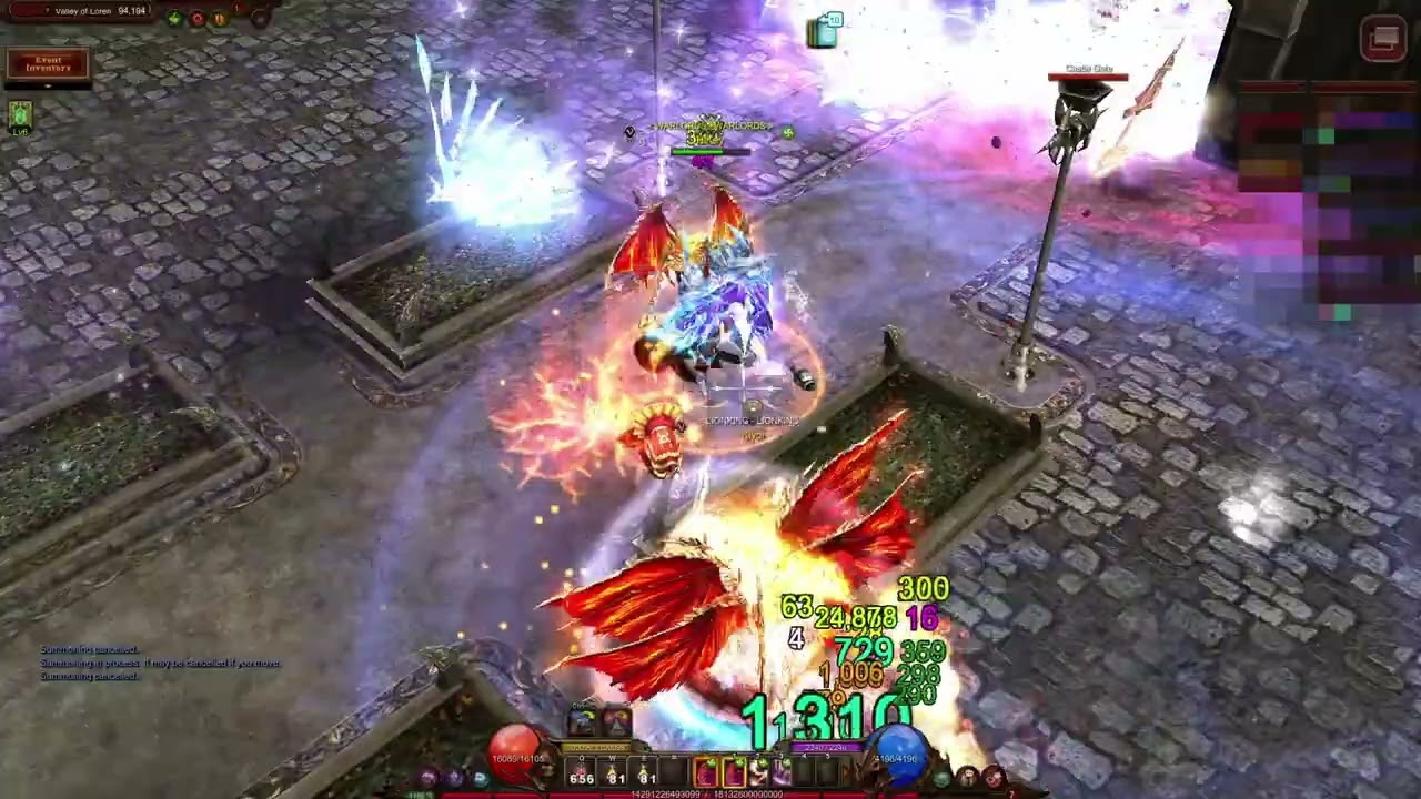 Rage Fighter in action | Castle Seige | Mu Online Global