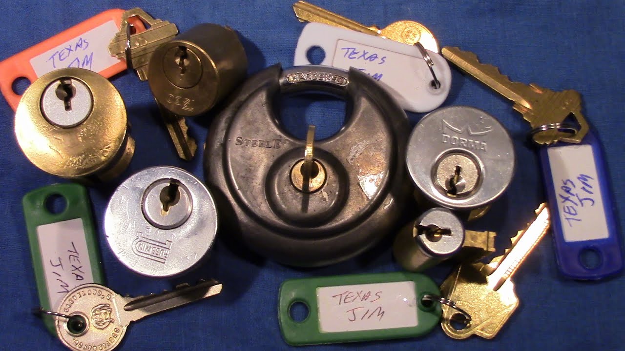 (picking 94) Package from Texas Jim received and picked STEEL disc lock- thank you very much
