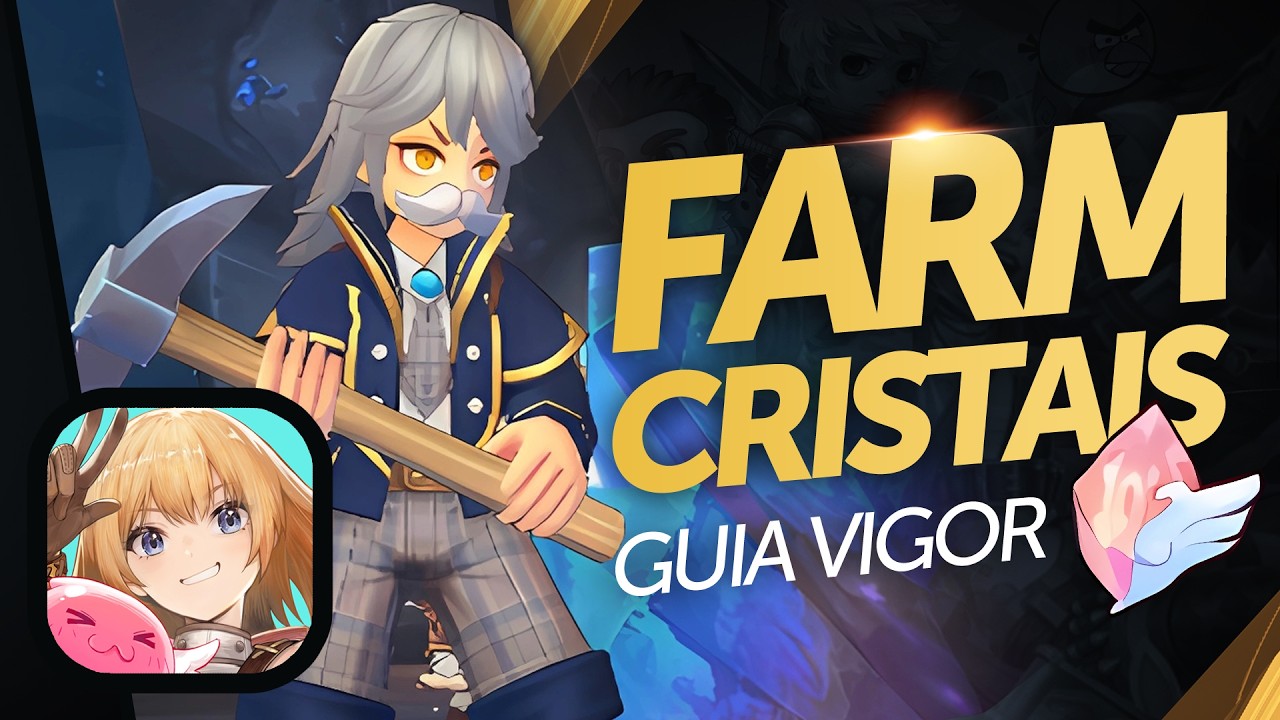 FARM DE CRISTAIS! Guia do Vigor: Mineração, Pesca e Jardinagem | Ragnarok X: Next Generation