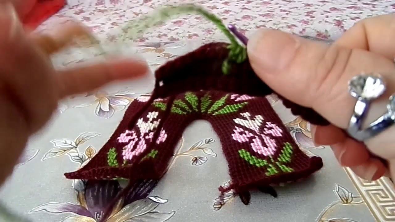 Tunus işi Patik Yapımı 8