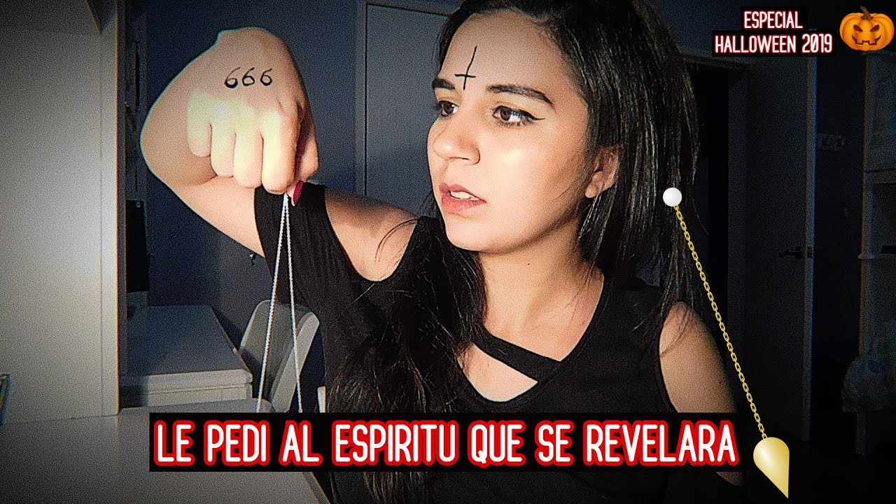 JUGUÉ AL PÉNDULO EN EL CUARTO MALDITO Y LE PEDÍ QUE SE MANIFESTARA...ESPECIAL HALLOWEEN2019