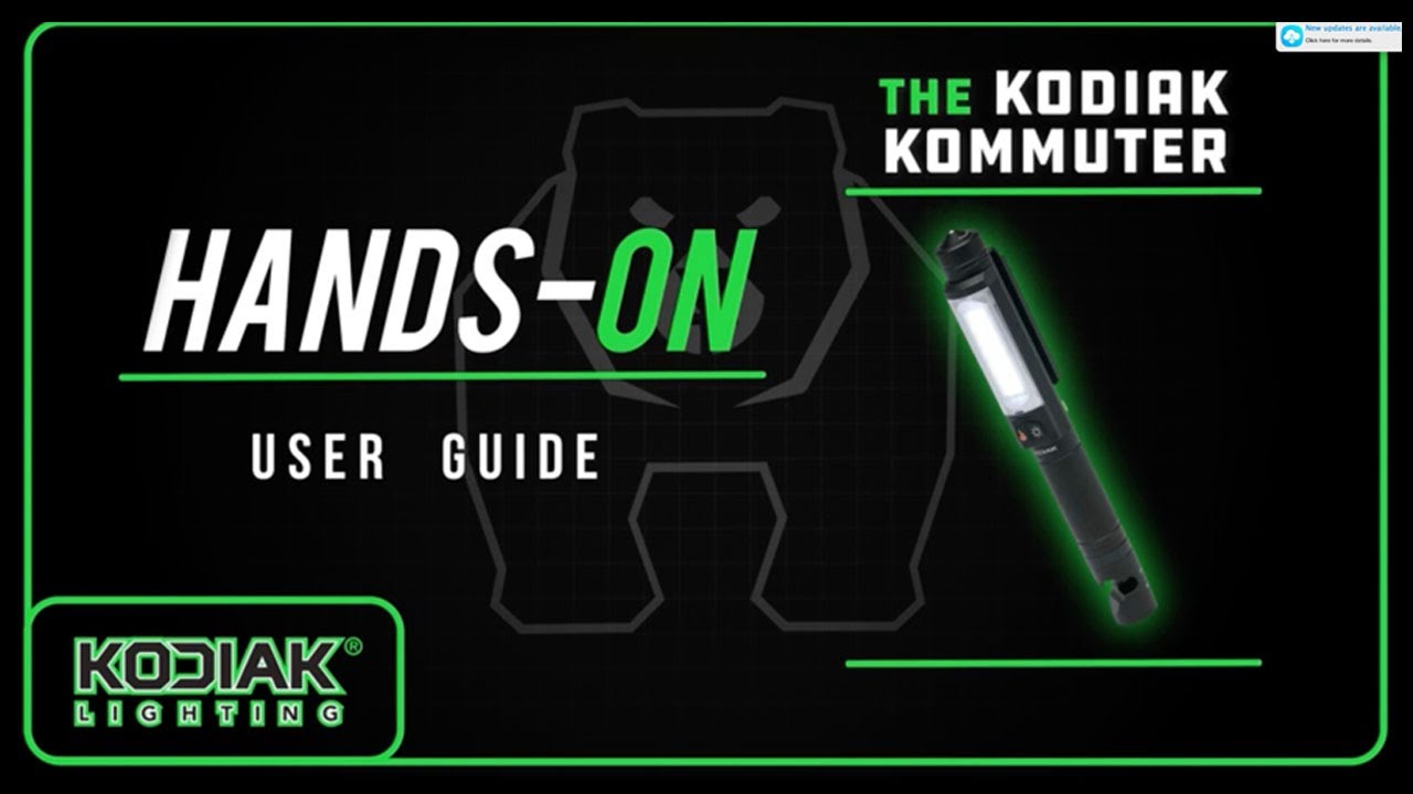 Kodiak Kommuter Multi Tool Plasma Torch Light Hands-on Video 24730