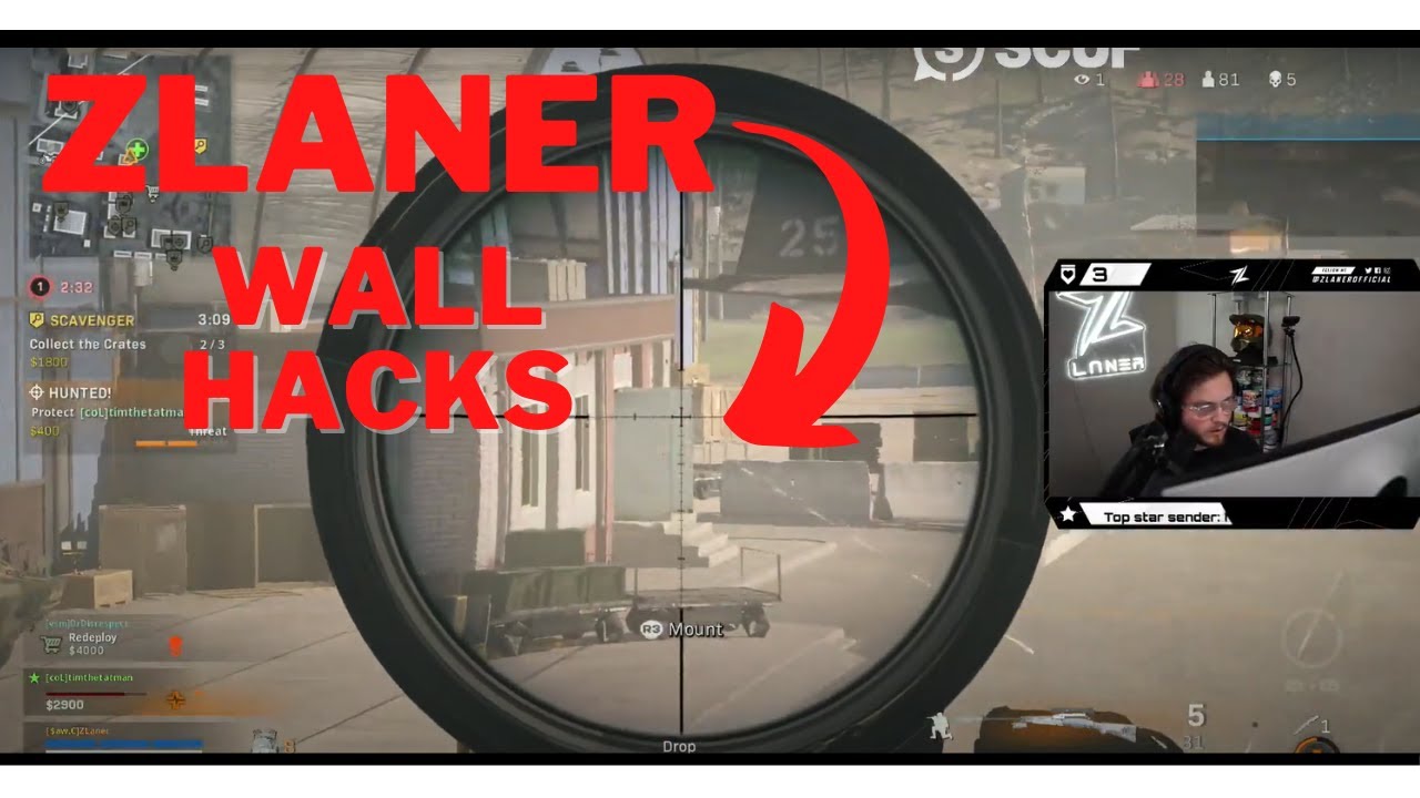 ZLANER CAUGHT HACKING AGAINNN!!!