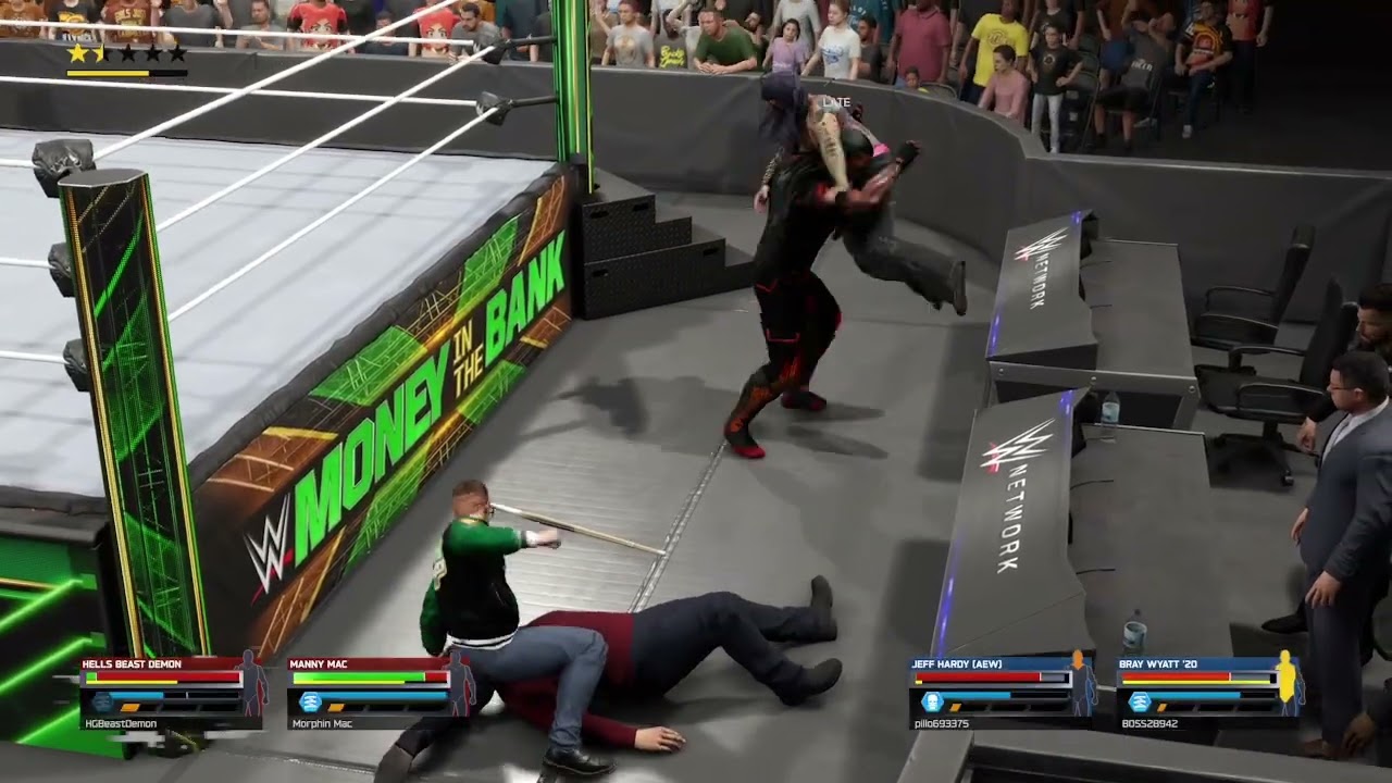 wwe 2k25 morphinominal demons vs pillo & boss