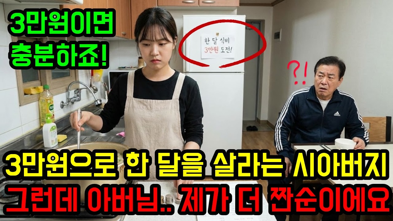 짠돌이 시아버지 위에 짠순이 며느리의 숨막히는 전쟁! 며느리 잘못 건드렸다!