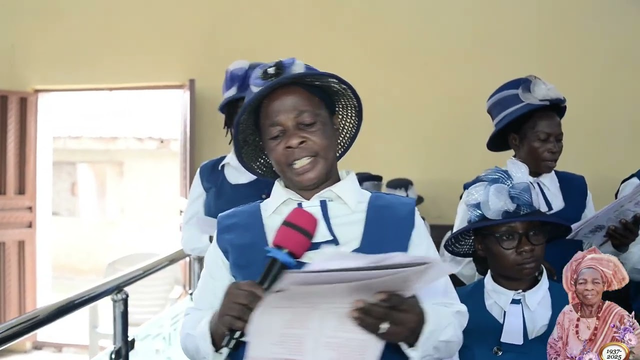 LATE MADAM ELIZABETH MODUPE OLATUNJI CHURCH SERVICE 1