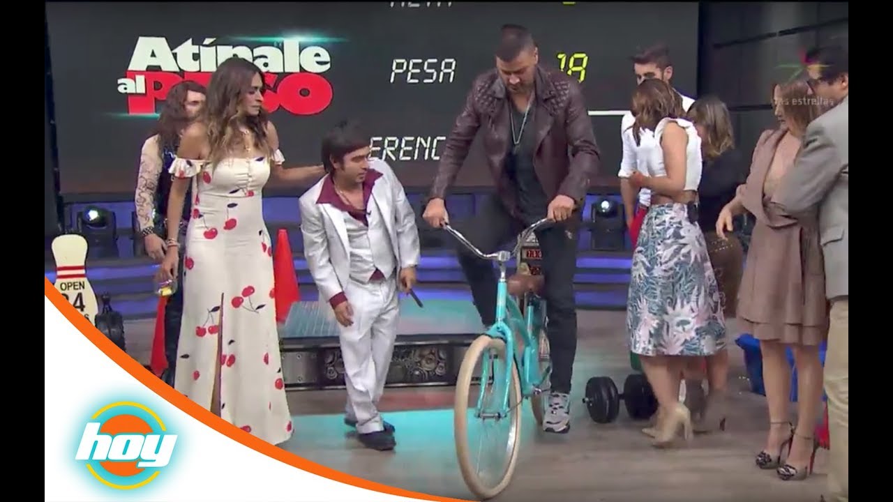 Tommy Vásquez demuestra lo exacto que es en Atínale al peso | Hoy