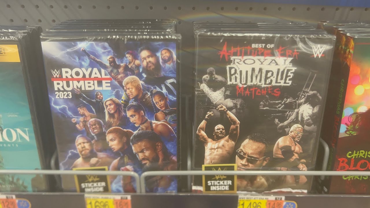 WWE DVD Hunt - Royal Rumble 2023