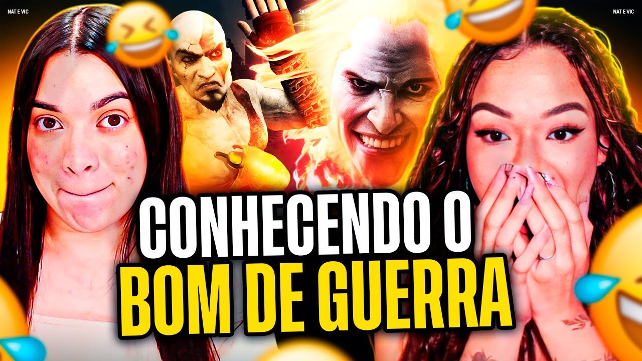 GOD OF WAR: O ''BOM DE GUERRA'' - PARÓDIA DO JOGO - Voice Makers | NAT e VIC MV REACT