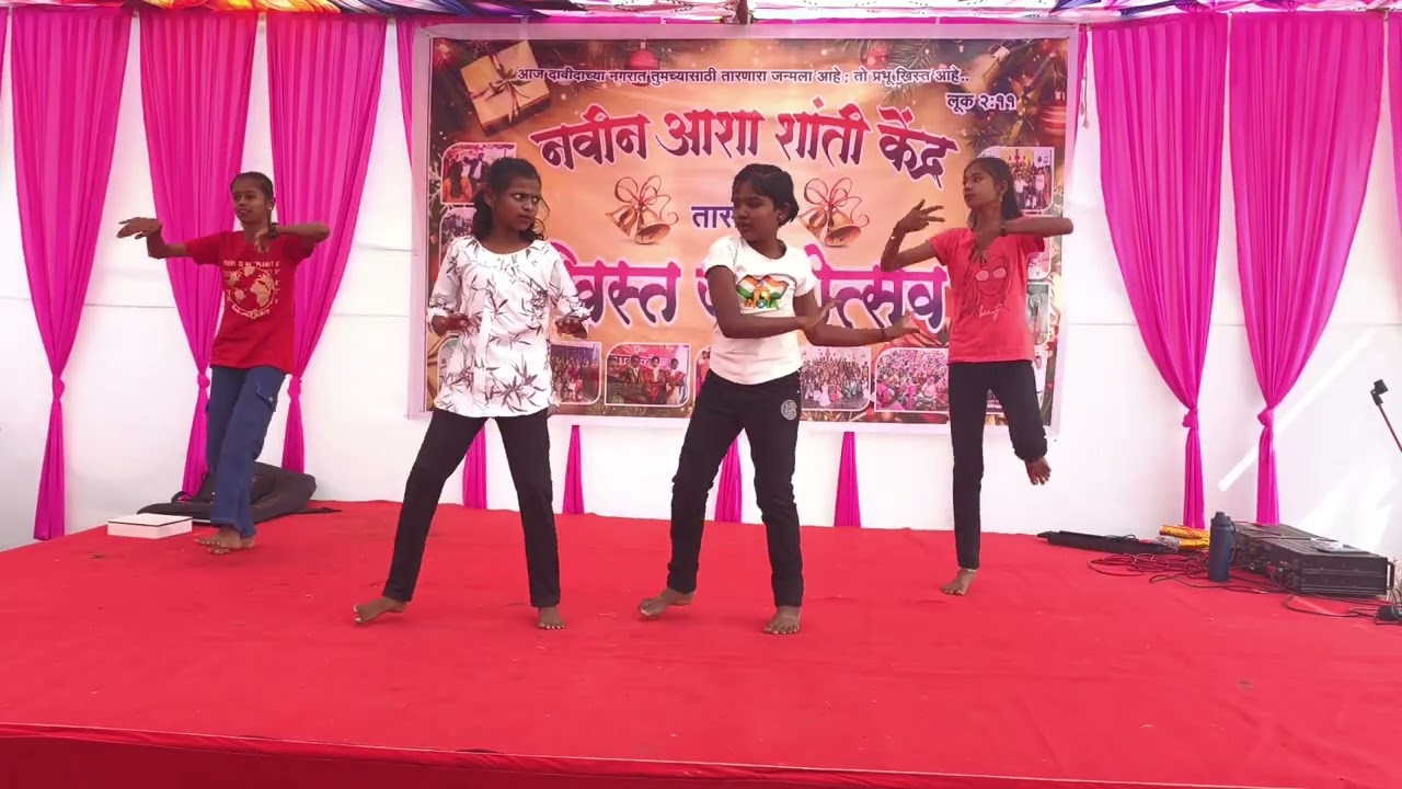 One And Only Yeshu Naam ( Christmas Dance Song 2025 )  Navin Aasha Santhi Kendra Tasgaon 