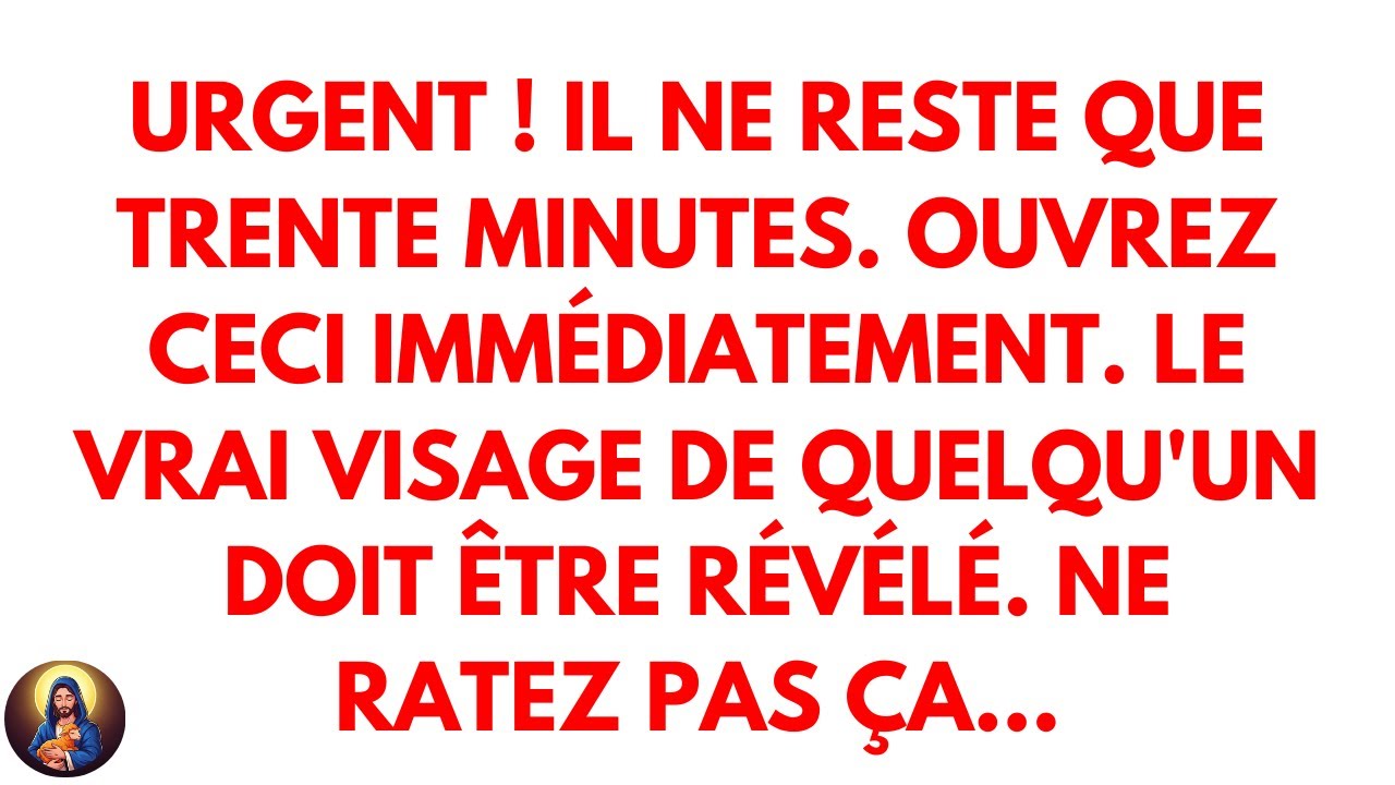🚨 URGENT ! Il ne reste que 30 minutes ! Je vous ordonne de…