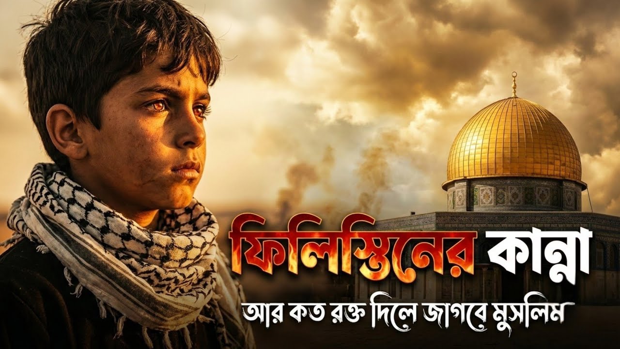 Phulistiner Kanna | ফিলিস্তিনের কান্না | Palestine Protest Nasheed (Duet) | No Music | ShurBrikkho