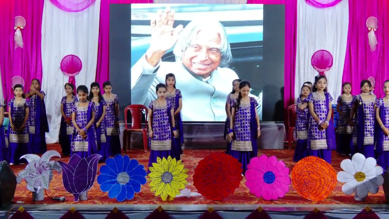 TRIBUTE TO ABDUL KALAM SONG BY CLASS 4 GIRLS