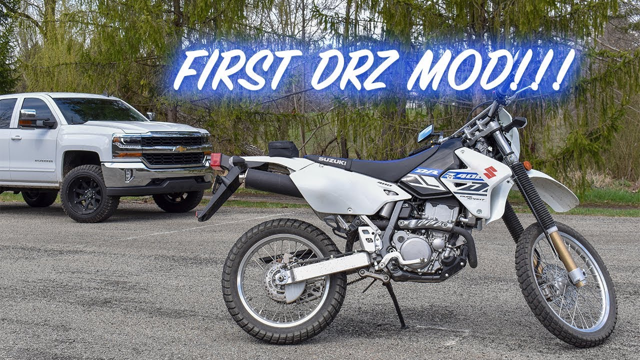 CHEAP DRZ400S FENDER ELIMINATOR!!