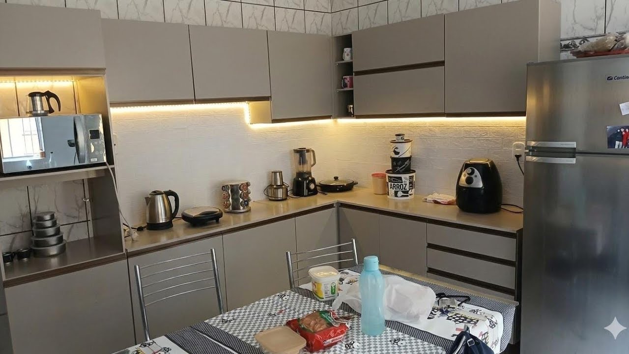 finalmente montamos a nossa cozinha