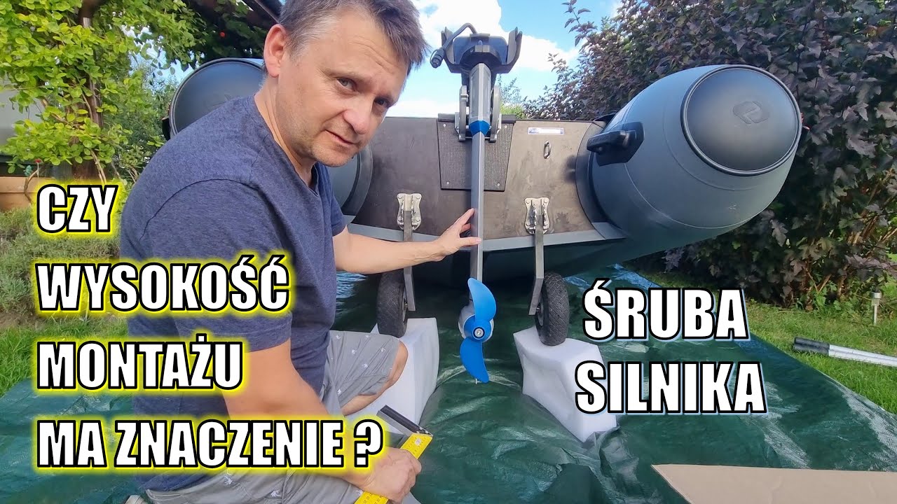 Czy wysokość montażu silnika elektrycznego ma znaczenie? Epropulsion Spirit 1 0 Plus.
