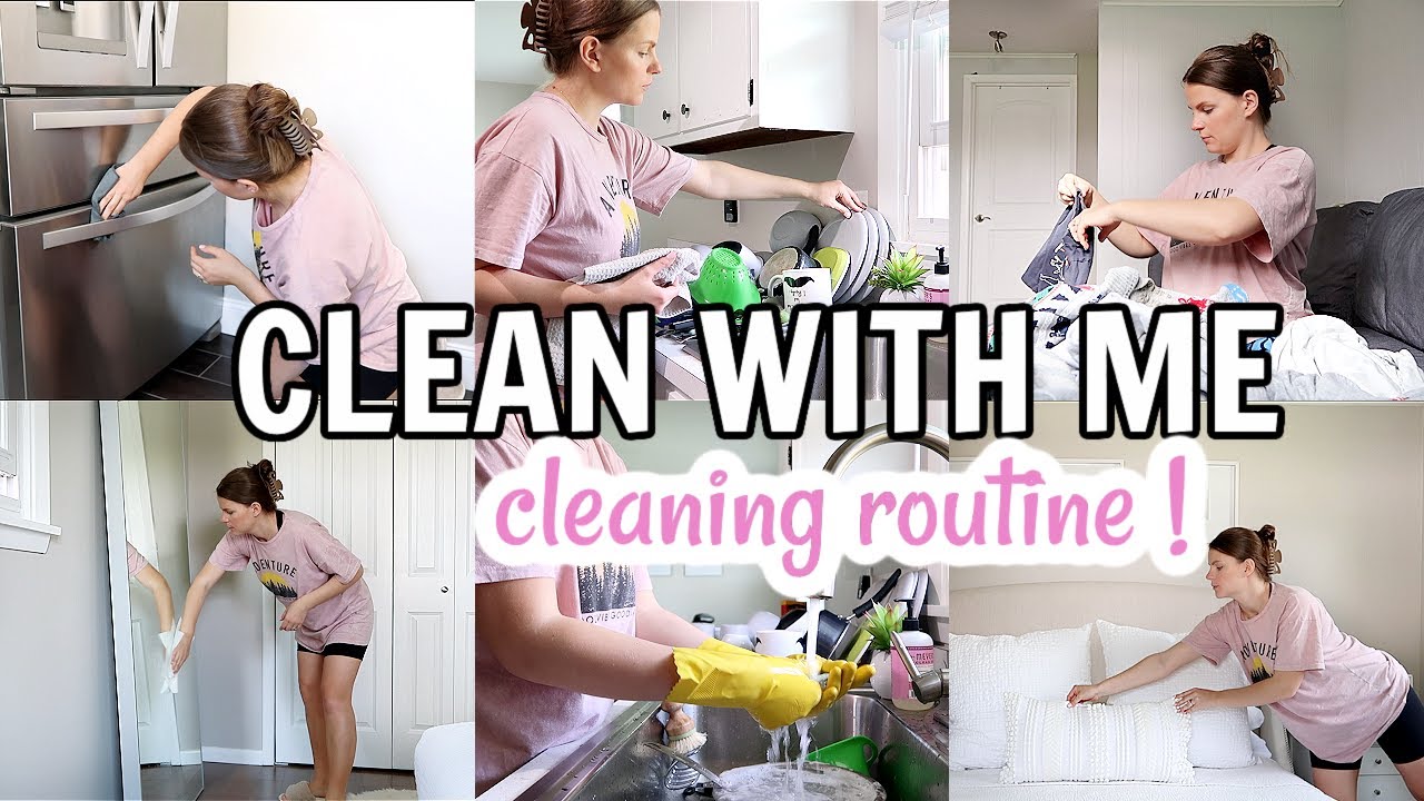 CLEAN WITH ME 2021 | DAILY CLEANING ROUTINE | SPEED CLEAN MY HOUSE