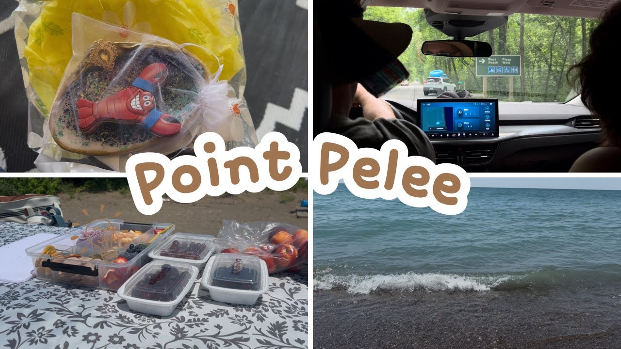 Summer in Ontario 🇨🇦 vlog | P.E.I. souvenir, afternoon at Point Pelee beach, eating fruit