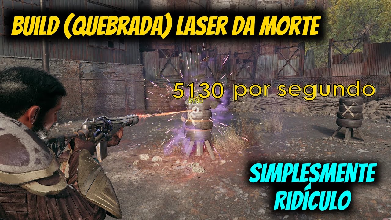 Remnant 2 - Build Laser da morte - Dano brutal, mod infinito