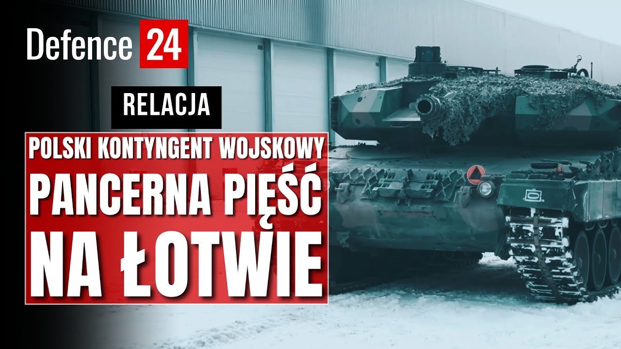 Polska pancerna pięść na straży Łotwy | Relacja