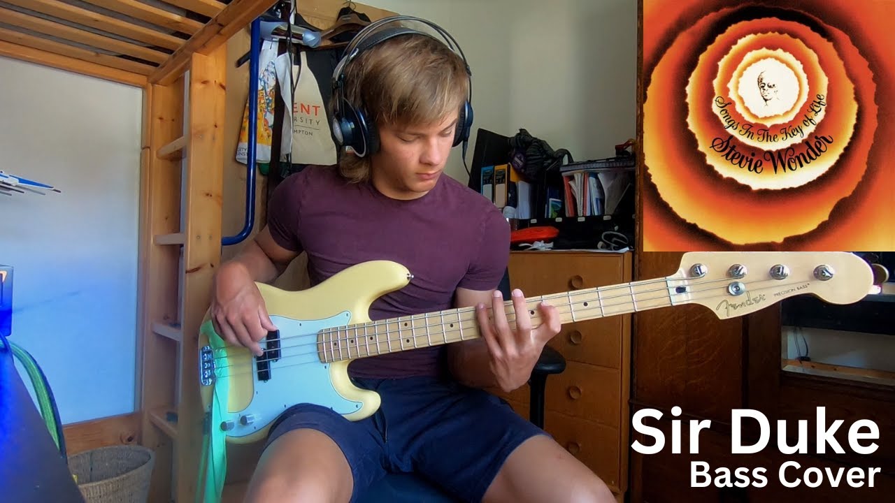 Stevie Wonder - Sir Duke - Bass Cover - Fender Player Precision
