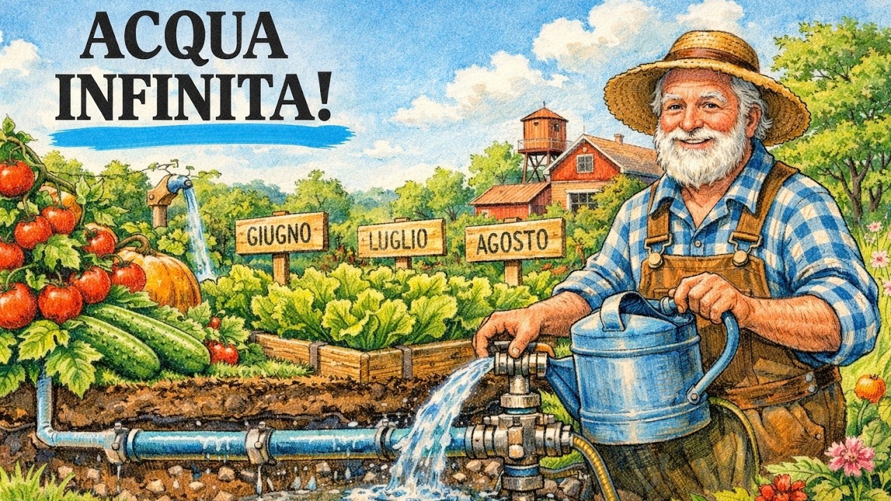L'hanno Nascosto per 50 Anni: Acqua Infinita nel Tuo Orto con 10€