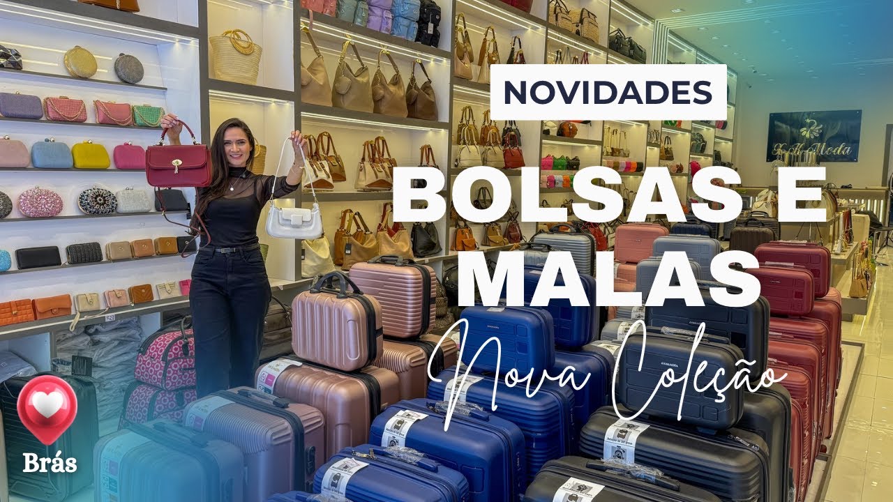 BOLSAS e MALAS no Brás - NOVIDADES Fabricante e Importador  - Atacado e Varejo #brás #bolsas 