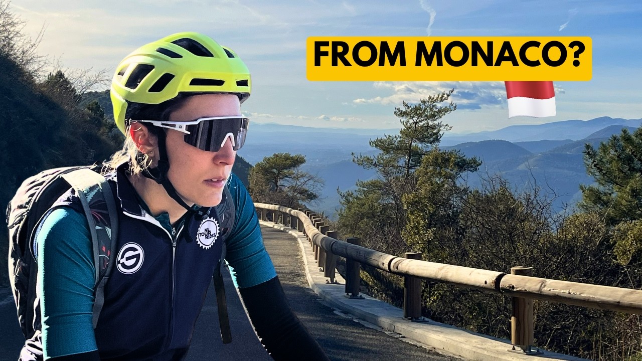 Climbing Col de la Madone from Monaco