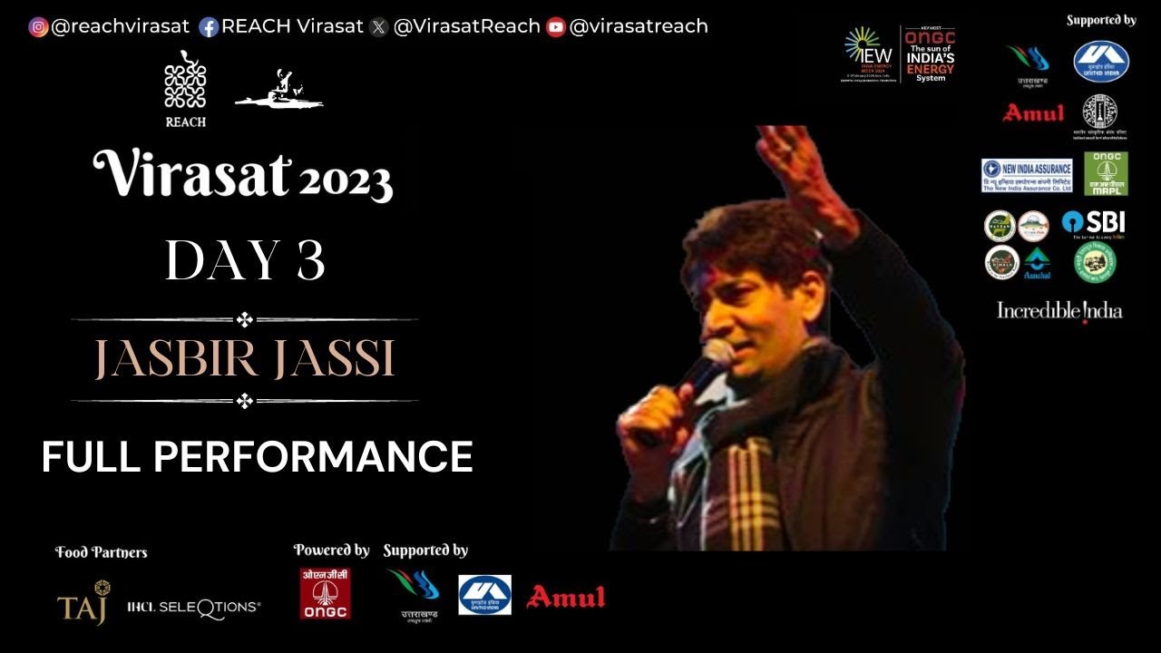 Jasbir Jassi Full Performance | Virasat 2023 | 29 October 2023
