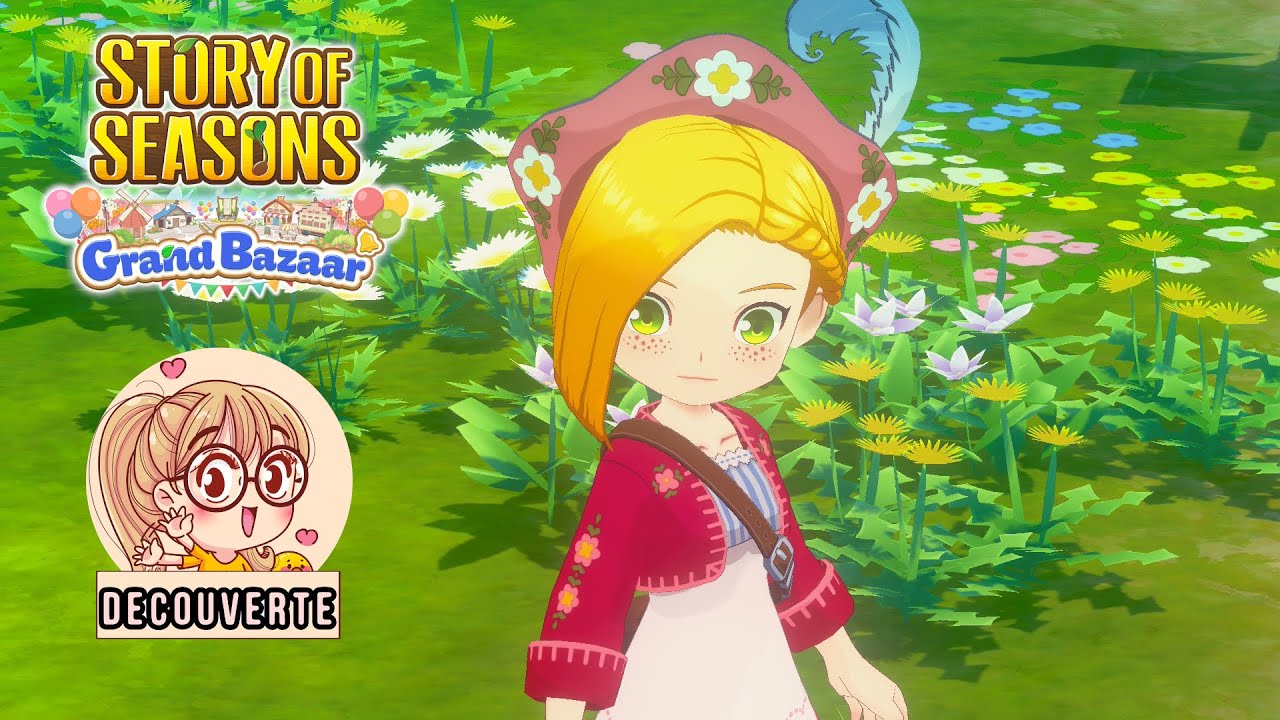Story of Seasons Grand Bazaar - Let's Play D&eacute;couverte !