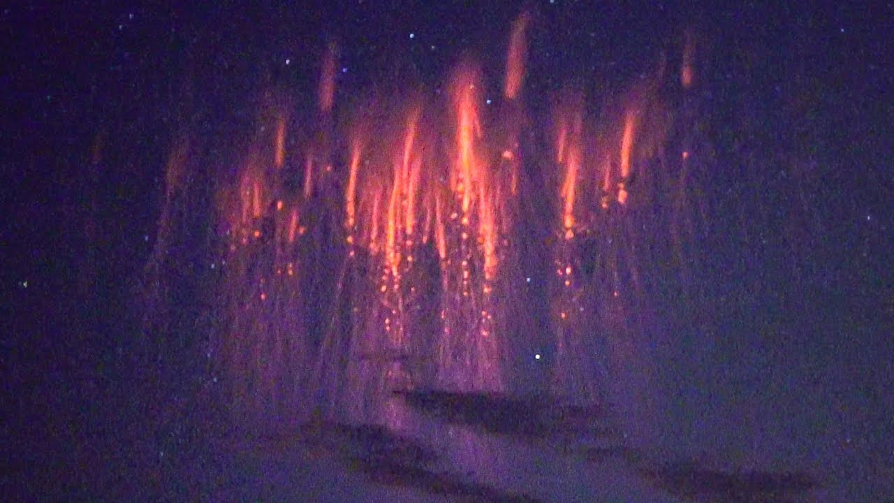 VIBRANT RED SPRITES Jets & Mysterious Ghosts
