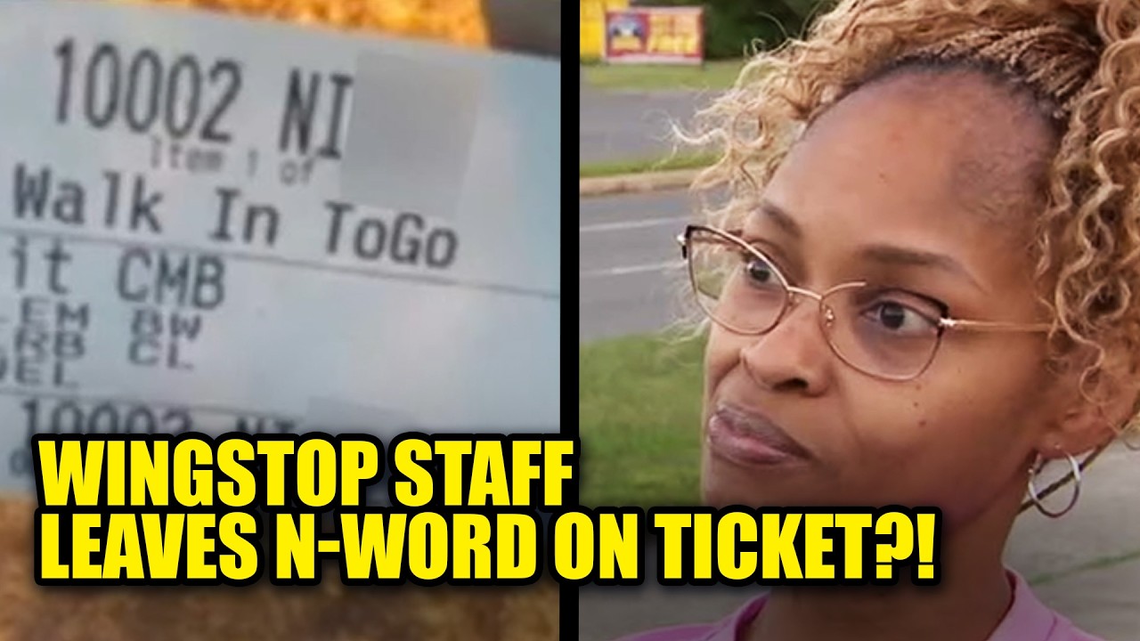 WATCH: Wingstop Worker Writes N-Word on Black Customer's Order Ticket