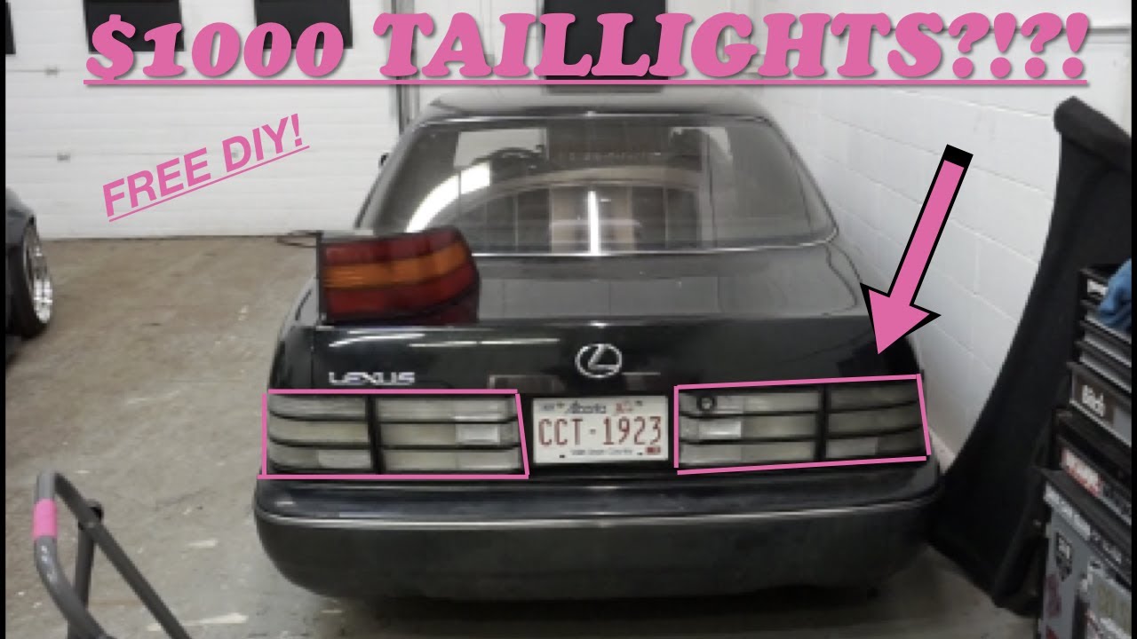 HOTBOI TAILLIGHT MOD! (LS400)