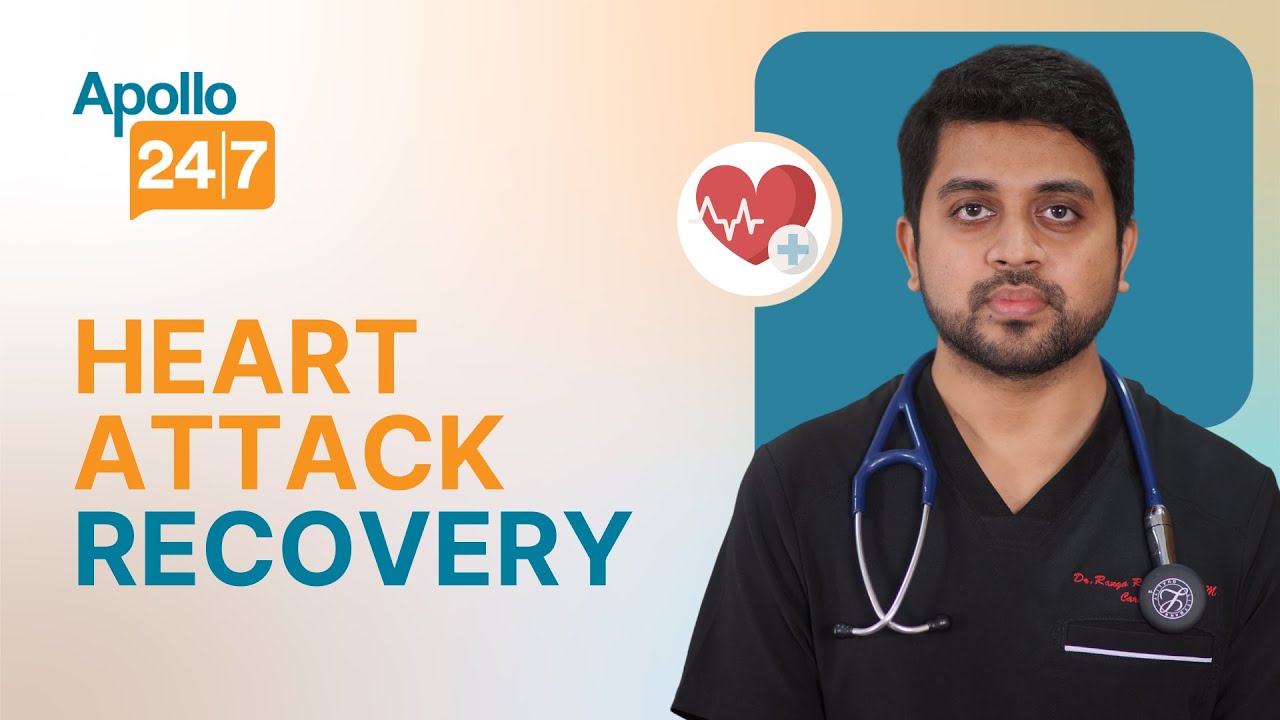 Heart Attack Recovery | Dr Ranga Reddy B V A | Apollo 24|7