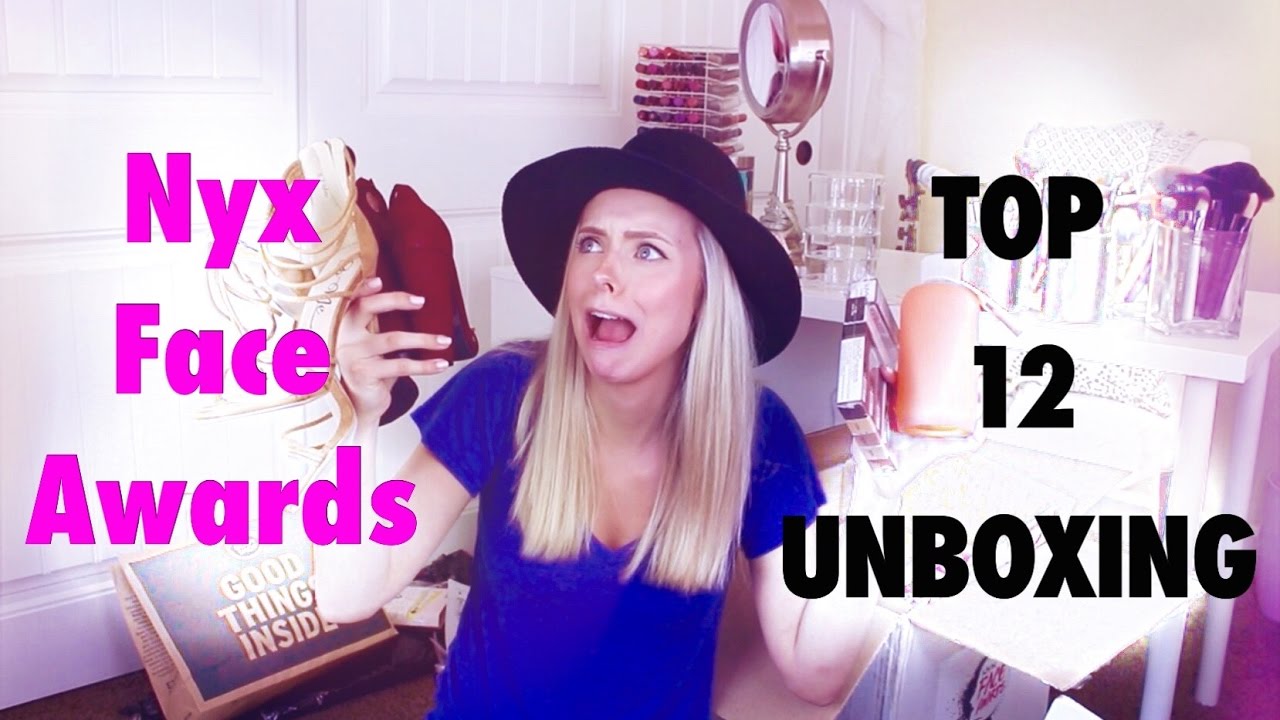 TOP 12 UNBOXING: Nyx Face Awards 2016 | Cosmobyhaley
