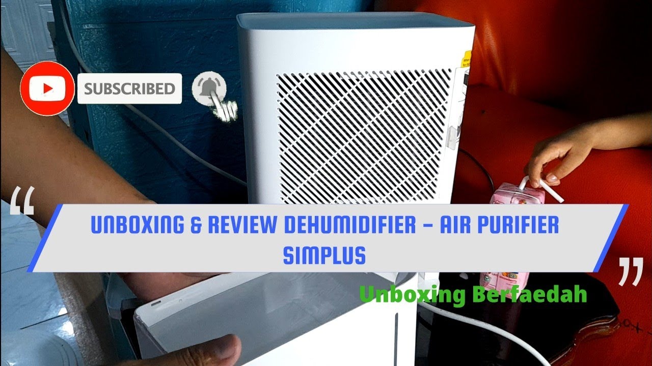 Unboxing dan Review Simplus Dehumidifier & Air Purifier 2 in 1