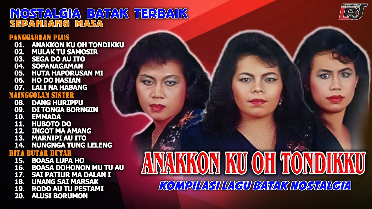 Kompilasi Lagu Batak Nostalgia - Panggabean Plus, Nainggolan Sister, Rita Buta Butar || Album Batak