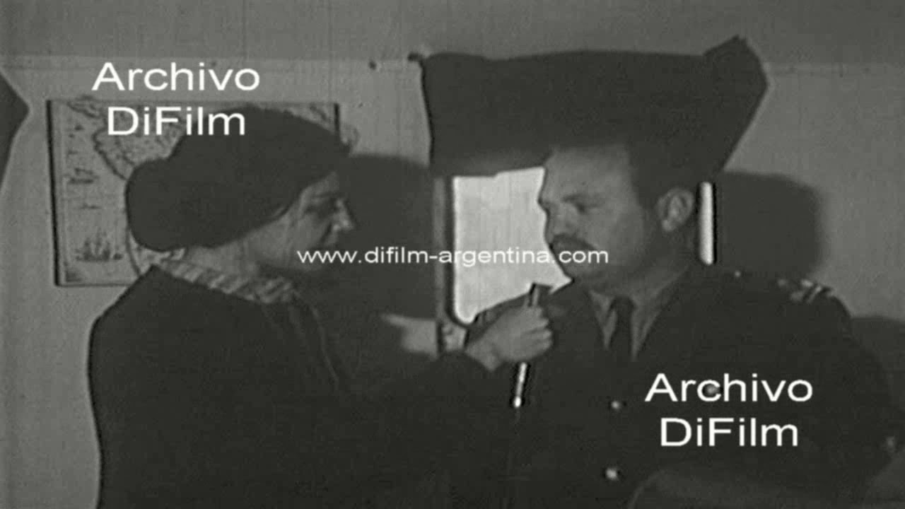 Buque investigaciones Comodoro Lasserre con trabajos en Santa Cruz 1967
