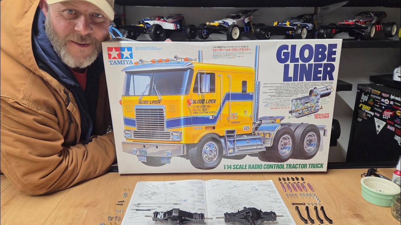 Сборка самолета Tamiya Globeliner, часть 2.