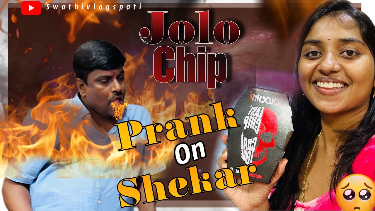 Jolo chip prank on shekar😱#prank #comedy #swathivlogspati