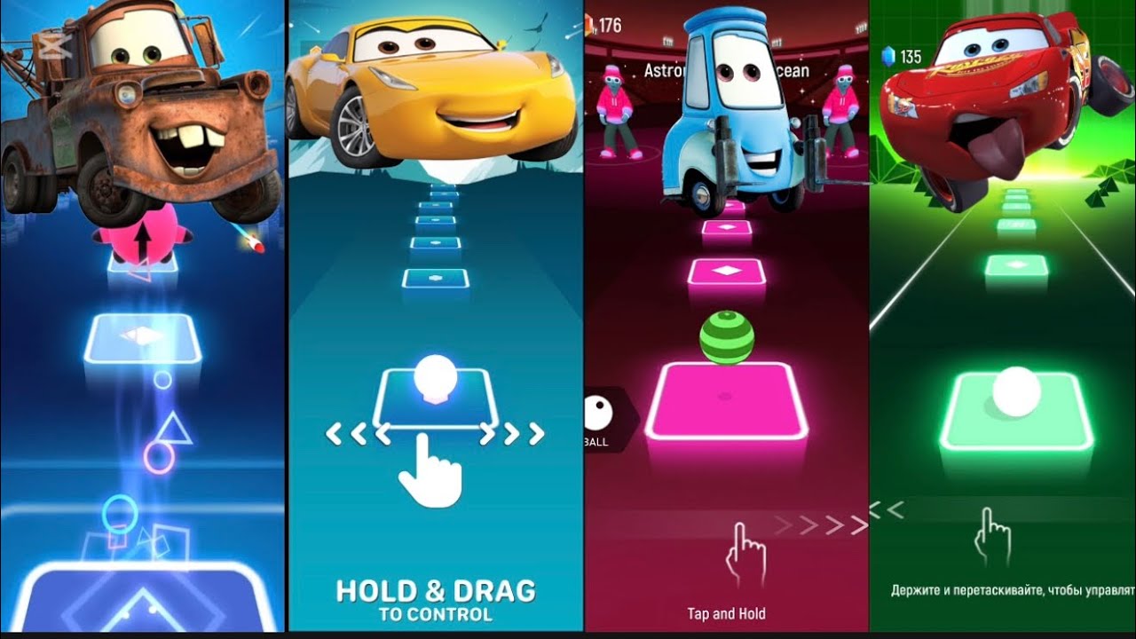 Super Speed McQueen – Tiles Hop Extreme Run!Lightning McQueen Turbo Speed – Tiles Hop Gameplay