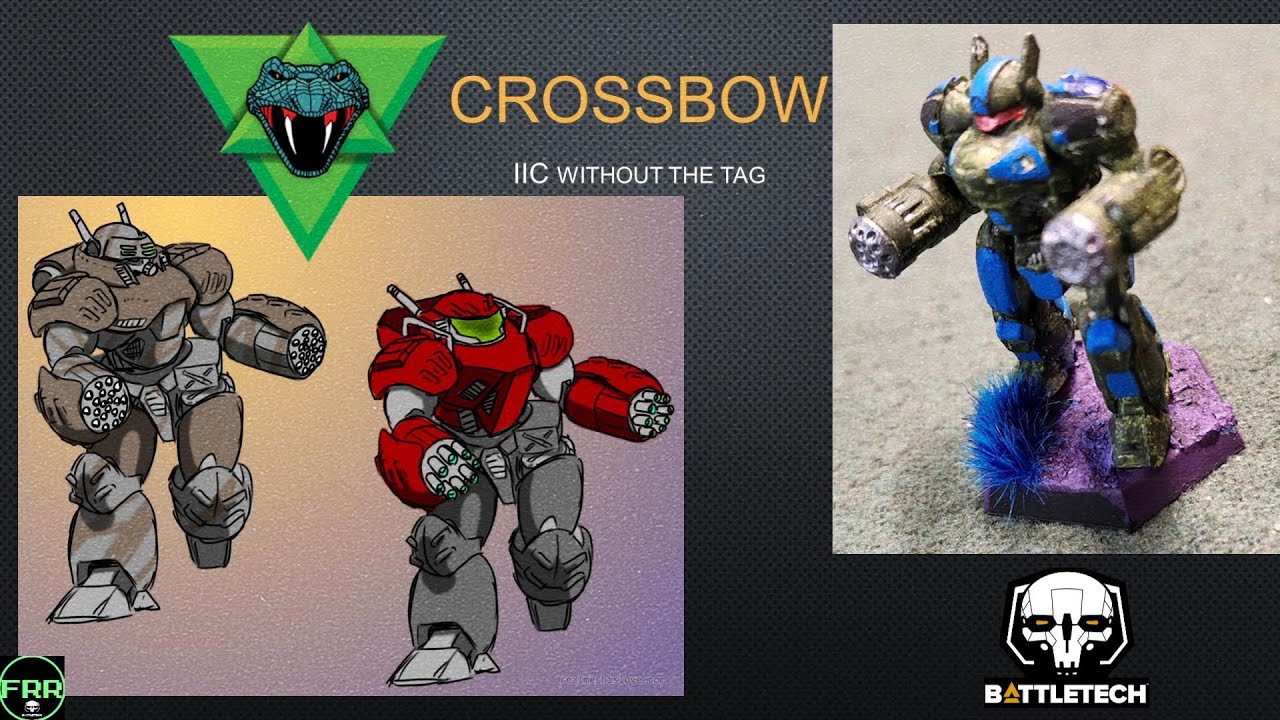Battletech's Crossbow, the Steel Viper's Workhorse Heavy OmniMech
