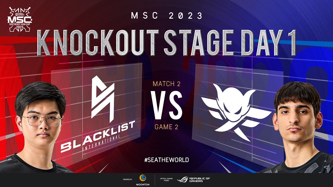 [EN] MSC Knockout Stage Day 1 | FIRE FLUX IMPUNITY VS BLACKLIST INTERNATIONAL | Game 2