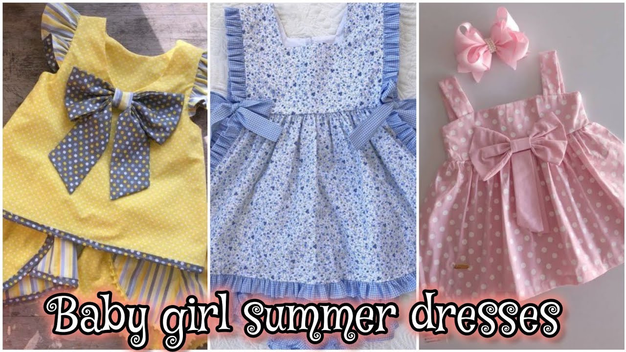 New Born Baby girl dress desining for summer |  kids Comfortable latest summer frocks ideas 2024