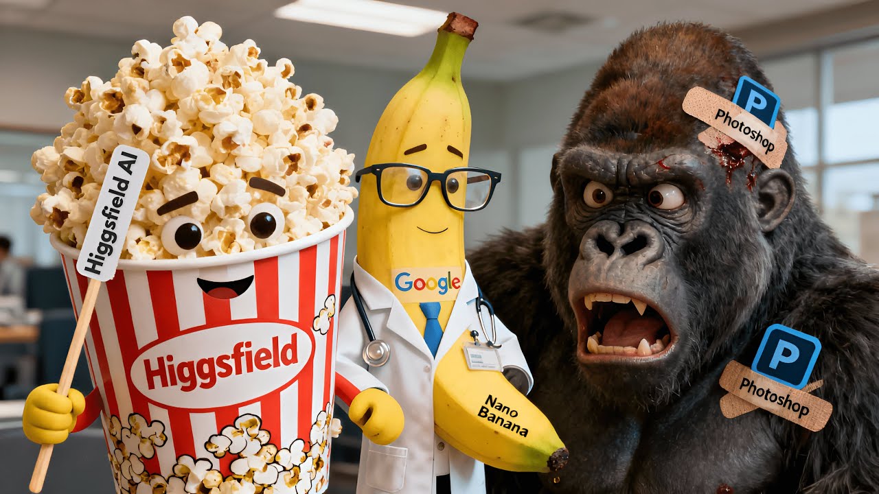 Higgsfield Popcorn: раскадровка изображений на основе ИИ, которая превзошла Nano Banana от Google...