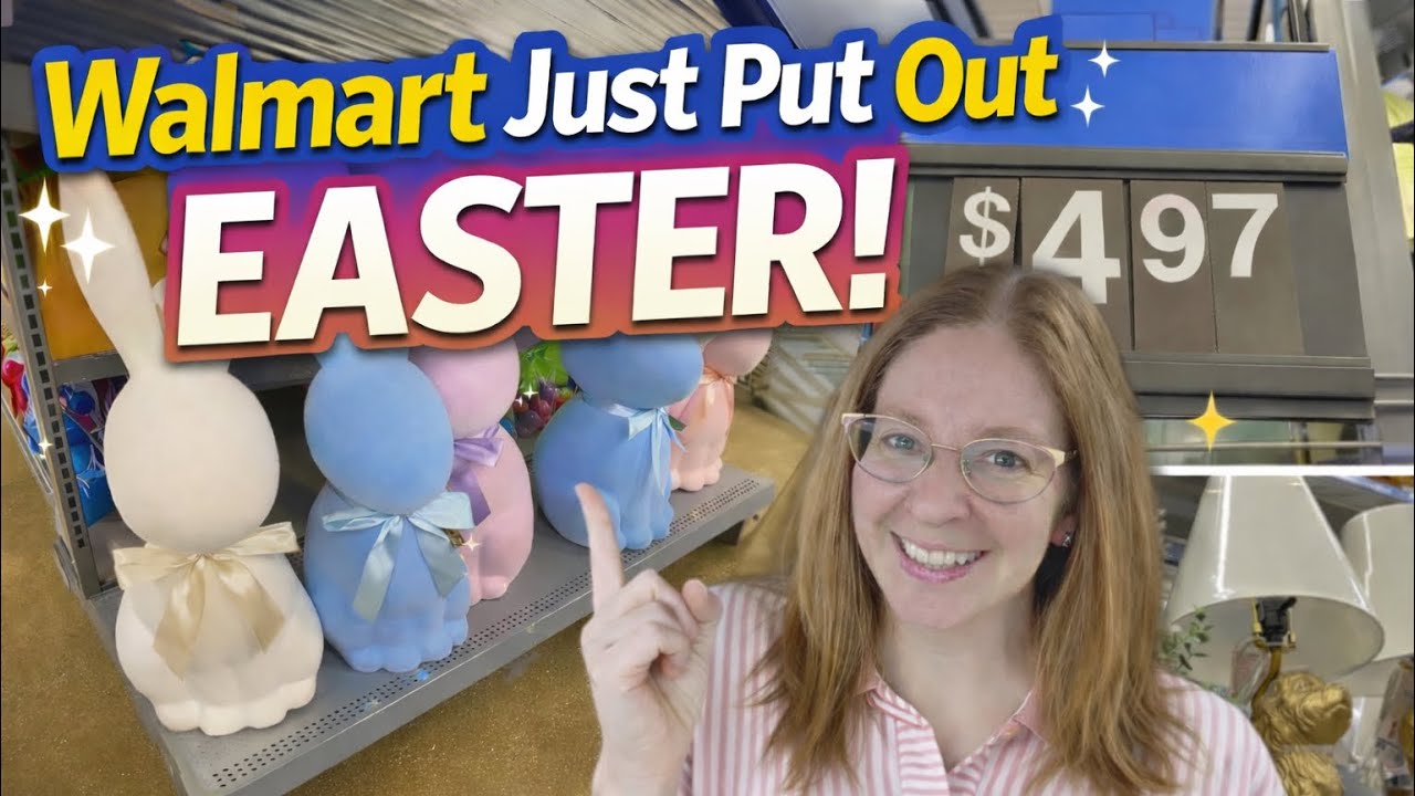Walmart Just Put Out Easter! Shop With Me & New Finds