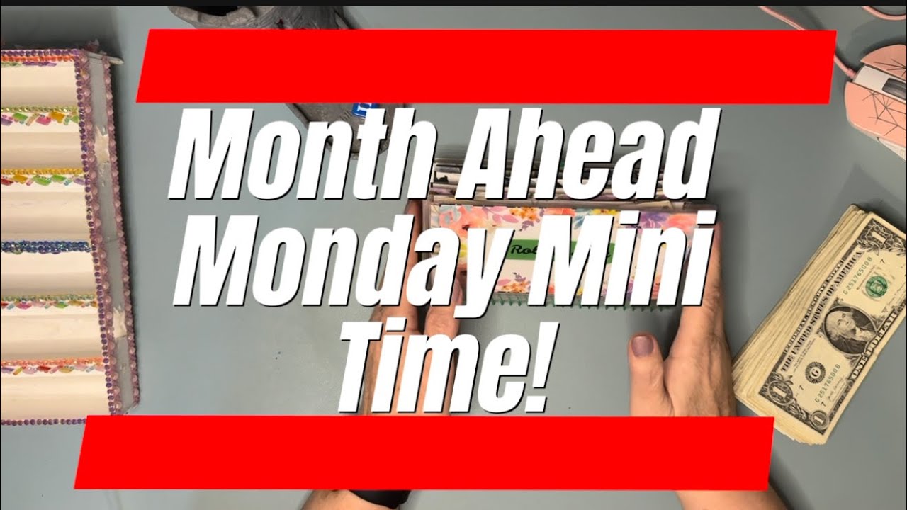 Month Ahead Mini Monday Challenge ||2 complete|| staying afloat|| #save